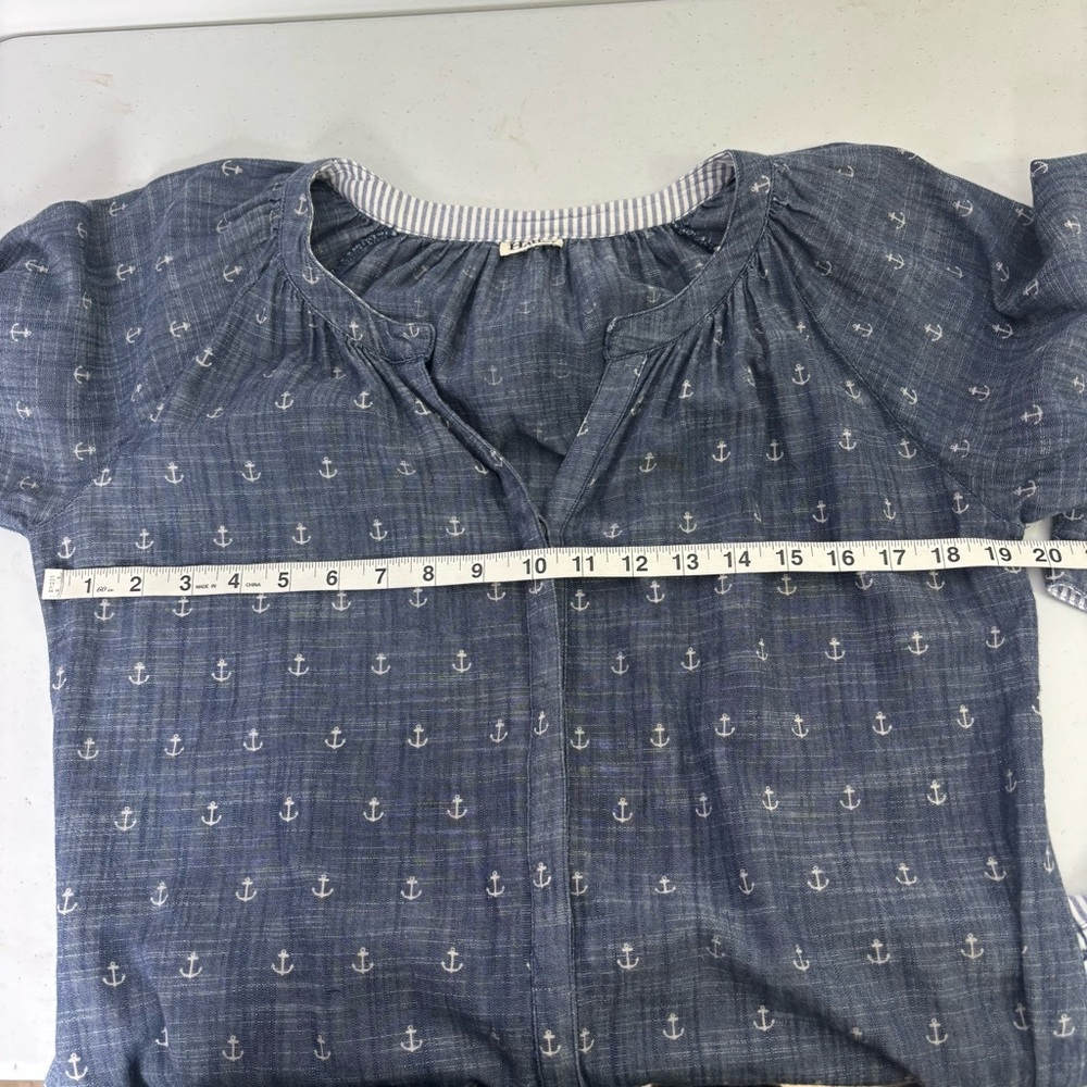 Hatley Chambray Anchor Print Dress - Picture 6 of 6